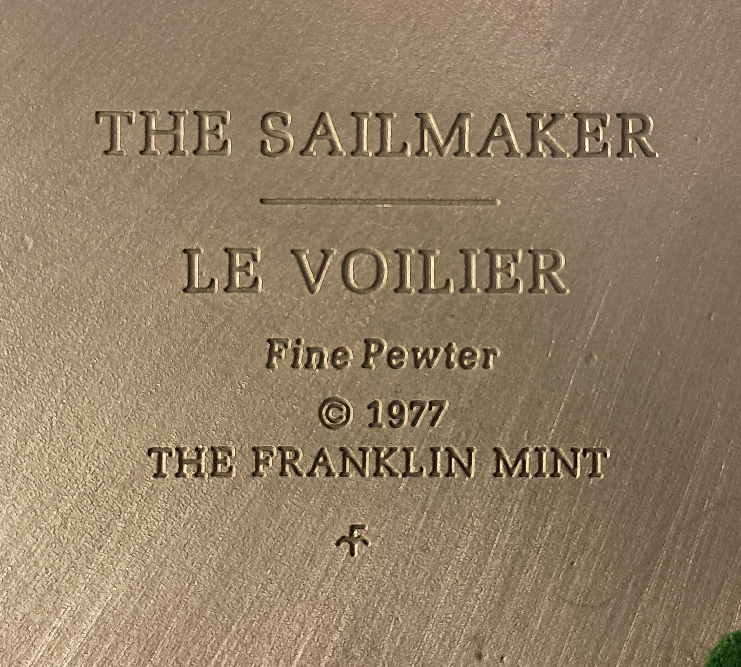The Sailmaker - Franklin Mint 1977
