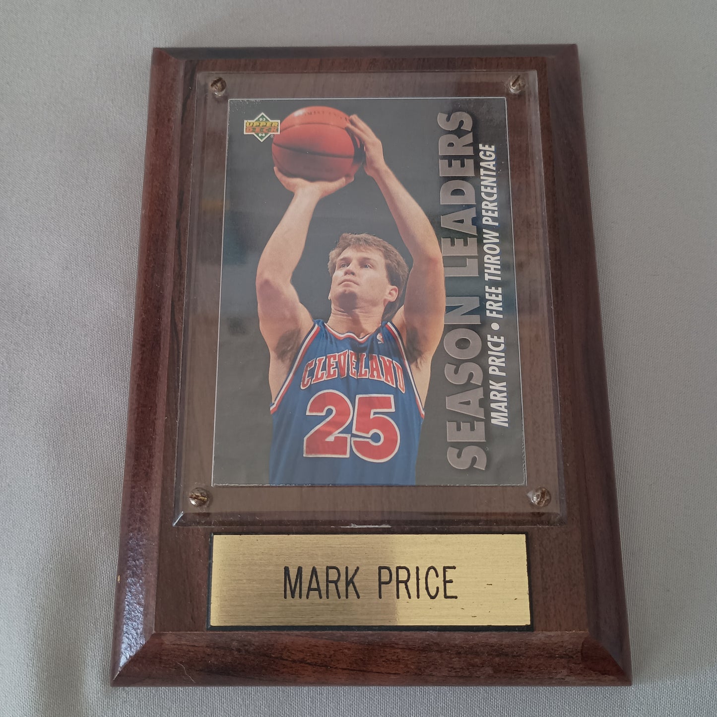 1993-1994 Mark Price Plaque