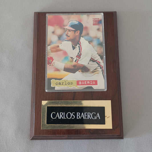 Carlos Baerga Plaque